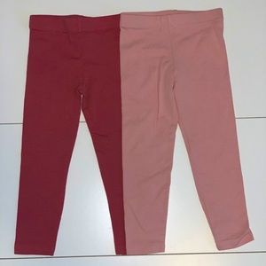 Toddler leggings set of 2